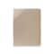 Wexel Art 2" Depth Clear UV Grade Acrylic Shadowbox with Beige Linen Stretched Canvas
